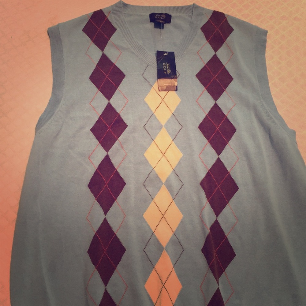 Men’s golf sweater vest